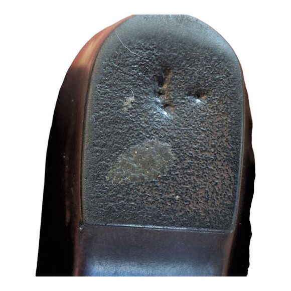 Nurture Bridgette Mule Comfort Shoes Gold Studs 7.5 Brown Leather Slip On Clogs - Picture 14 of 14